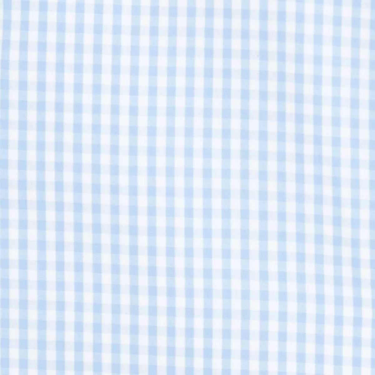 Pale Blue & White Classic Fit Core Poplin Gingham Formal Shirt