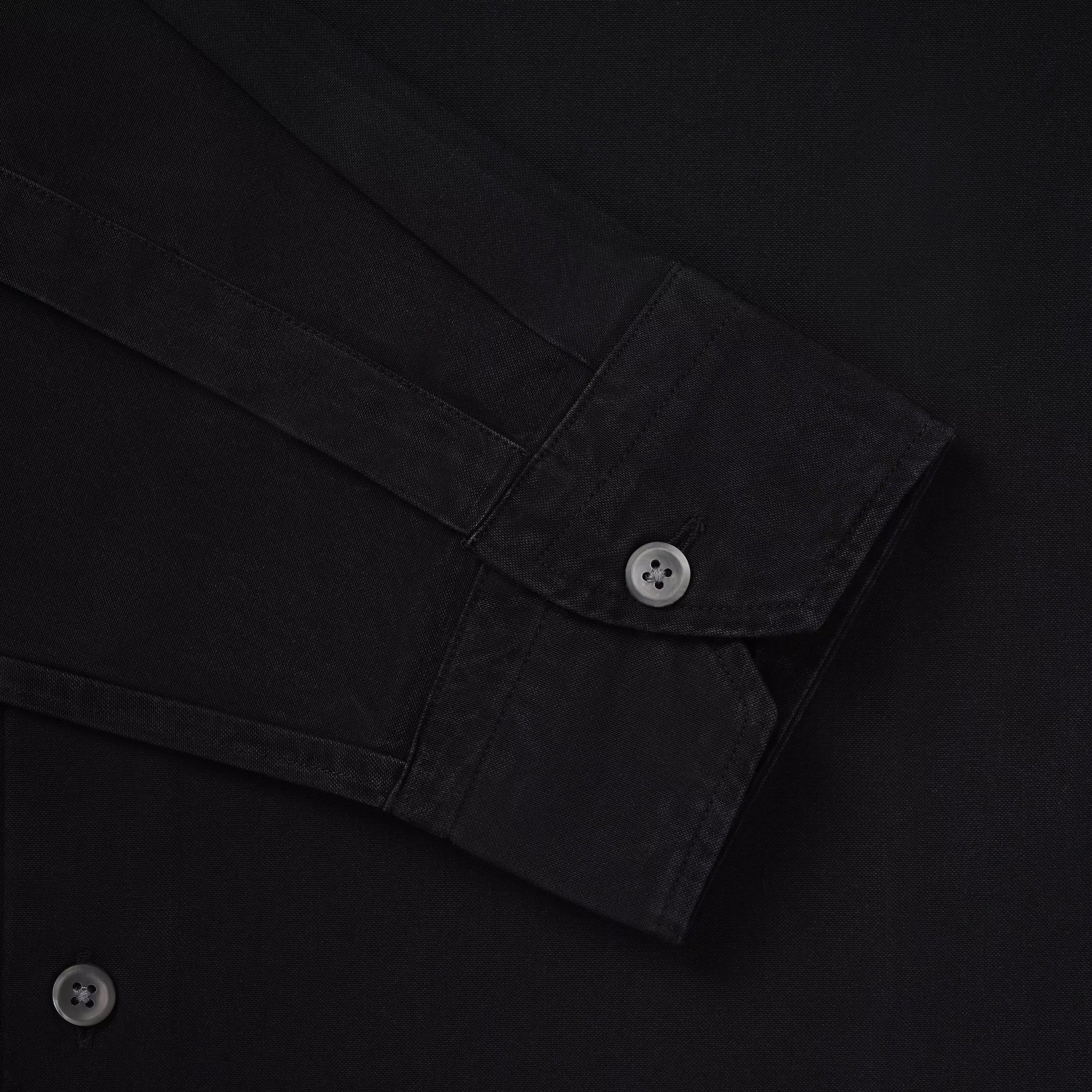 Dark Navy Blue Slim Fit Smart Casual Dark Indigo Shirt